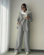 ست کت و شلوار مدل النا کد 1323 - Image 5