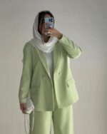 ست کت و شلوار مدل النا کد 1323 - Image 2