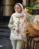 ست شومیز و شلوار و وست مدل نوروز کد 1338 - Image 7