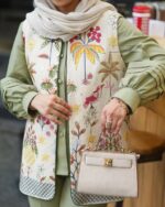 ست شومیز و شلوار و وست مدل نوروز کد 1338 - Image 5