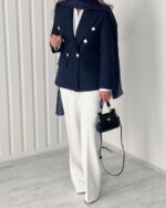 ست کت و شلوار راسته مدل سوگند کد 1341 - Image 5