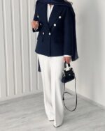 ست کت و شلوار راسته مدل سوگند کد 1341 - Image 4