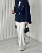 ست کت و شلوار راسته مدل سوگند کد 1341 - Image 2