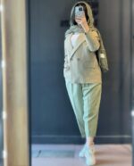 ست کت و شلوار مدل سیلا کد 1347 - Image 4