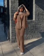 ست کت و‌ شلوار مدل روما کد 1343 - Image 3