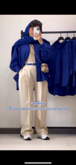 ست شومیز و شلوار مدل ملورین مد 1322 - Image 3