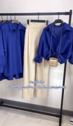 ست شومیز و شلوار مدل ملورین مد 1322 - Image 2