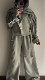 ست کت و شلوار مدل ماهلی کد 1324 - Image 4