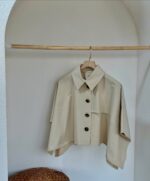 ست پانچ کوتاه و شلوار مدل ماهک کد 1336 - Image 7