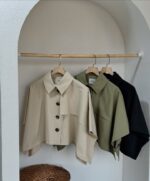 ست پانچ کوتاه و شلوار مدل ماهک کد 1336 - Image 3