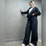 ست کراپ کت و شلوار دیپلمات مدل مهرسا کد 1339