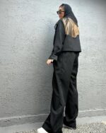 ست کراپ کت و شلوار دیپلمات مدل مهرسا کد 1339 - Image 9