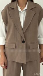 ست وست و شلوار مدل ویلی کد 1329 - Image 4