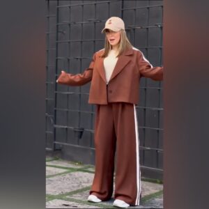 ست کت و شلوار دو خط