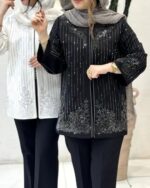 کت سنگدوزی مدل ساچلی کد 1357 (ارسال 7 روزه) - Image 6