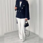 ست کت و شلوار راسته مدل سوگند کد 1341