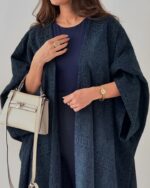 مانتو پانچ مدل ماهلی کد 1369 - Image 7