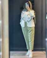 ست کت و شلوار مدل پانیذ‌ کد 1390 - Image 14