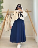 ست کت و دامن مدل خرسی کد 1395 - Image 6