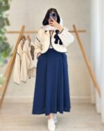 ست کت و دامن مدل خرسی کد 1395 - Image 4