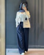 ست کت و شلوار مدل سایدا کد 1396 - Image 9