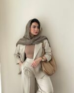 ست کت و شلوار مدل نورا کد 1399 - Image 5