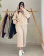 ست کت و شلوار بهاره مدل آیدا کد 1386 - Image 3