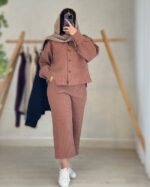 ست کت و شلوار بهاره مدل آیدا کد 1386 - Image 2