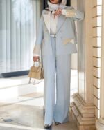 ست کت و شلوار مدل نیلی کد 1384 - Image 2