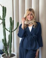 ست کت و شلوار مدل مهگل کد 1385 - Image 3