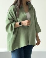 شومیز مدل شارلی کد 1372 - Image 10