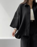 شومیز مدل شارلی کد 1372 - Image 4