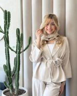 ست کت و شلوار مدل مهگل کد 1385 - Image 4