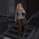 ست کت و شلوار پلنگی مدل چیتا