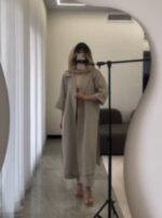 ست مانتو و شلوار مناسب بهار و تابستان مدل میلان کد 1383 - Image 3