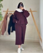 ست کت و شلوار بهاره مدل آیدا کد 1386 - Image 6