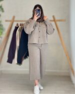 ست کت و شلوار بهاره مدل آیدا کد 1386 - Image 5