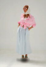 ست شومیز و دامن مدل هیلدا کد 1439 - Image 7