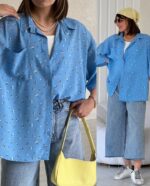 شومیز مدل لیزا کد 1410 - Image 5