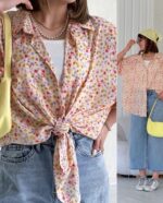 شومیز مدل لیزا کد 1410 - Image 7