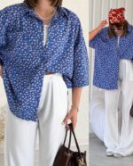 شومیز مدل لیزا کد 1410 - Image 4