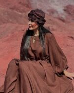 کفتان بلند مدل مدیا‌ کد 1411 - Image 4