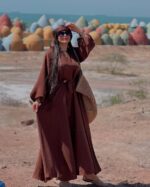 کفتان بلند مدل مدیا‌ کد 1411 - Image 6