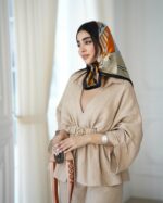 ست شومیز و شلوار مدل ملینا کد 1423 - Image 4