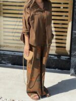 ست شومیز و اورال مدل کالین کد 1425 - Image 2