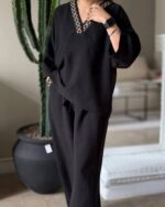 ست شومیز و شلوار مدل آیلین کد 1428 - Image 7