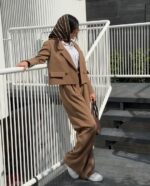 ست کت و شلوار مدل نیلی کد 1406 - Image 5