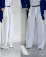 شلوار کرپ‌ مازراتی‌ دوبل کد 1422 - Image 6