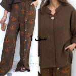 ست شومیز و شلوار مدل کایلی کد 1421 - Image 4