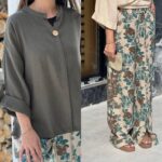 ست شومیز و شلوار مدل کایلی کد 1421